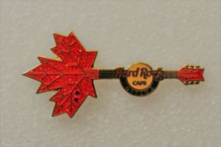 Hard Rock Cafe Ottawa 2009 Maple Leaf Guitar I Pin 48814