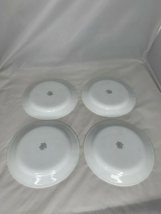 Corelle Delicate Array Swirled Dessert Plates Set of 4 Floral 5