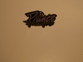 Prince Purple Rain Tour 1980s Pinback Button From Record Company