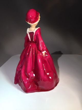Vintage Royal Worcester Grandmother ' s Dress figurine 4