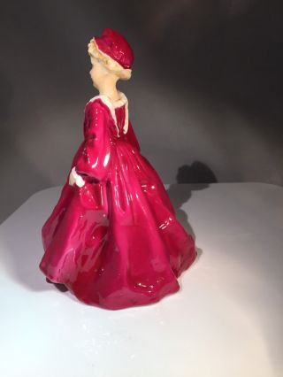 Vintage Royal Worcester Grandmother ' s Dress figurine 6