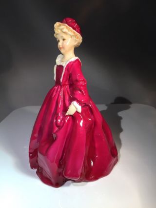 Vintage Royal Worcester Grandmother ' s Dress figurine 7