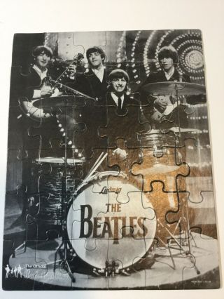 The Beatles 1964 Official Fan Club Puzzle 8 - 1/2 X 11 " Perfect Cond.