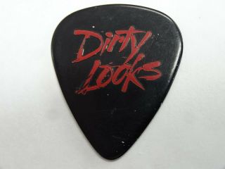 Dirty Looks Concert Tour Guitar Pick (80s Hair Pop Hard Rock Heavy Metal Band)