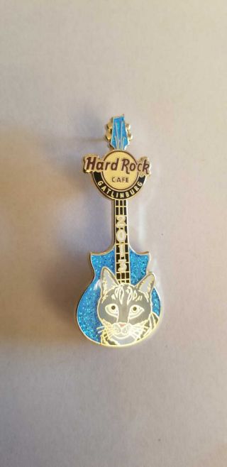 Hard Rock Cafe Gatlinburg Pin Pets Without Parents Cat Guitar 2013