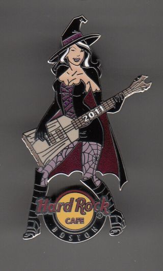 Hard Rock Cafe Pin: Boston 2011 Witch Girl Le300