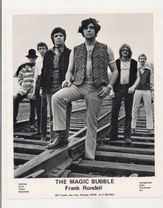The Magic Bubble Orig.  1970 Publicity Promo Photo Canadian Garage Psych Group