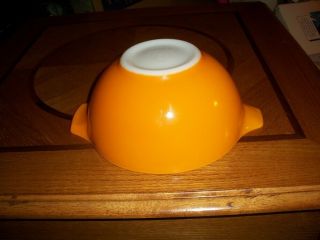 Pyrex Friendship Mixing Bowl 1 1/2 Qt Orange Vtg Nesting Batter Cinderella 442 4
