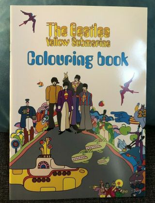 The Beatles Yellow Submarine Colouring Book - Paperback - 20 Pages -