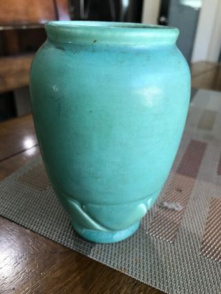 Rookwood 2283 Form Vase In Green 5 3/4 Inch