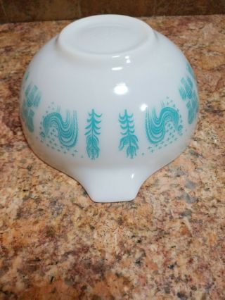Vintage PYREX Glass Cinderella AMISH BUTTERPRINT 2 1/2 Qt.  Mixing Bowl 443 4