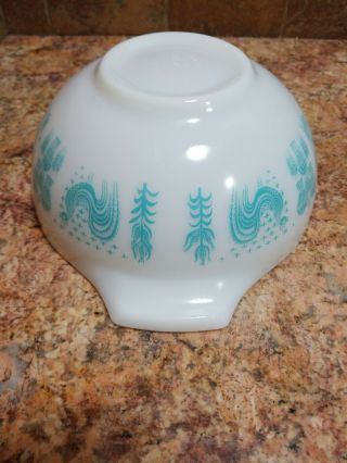 Vintage PYREX Glass Cinderella AMISH BUTTERPRINT 2 1/2 Qt.  Mixing Bowl 443 5