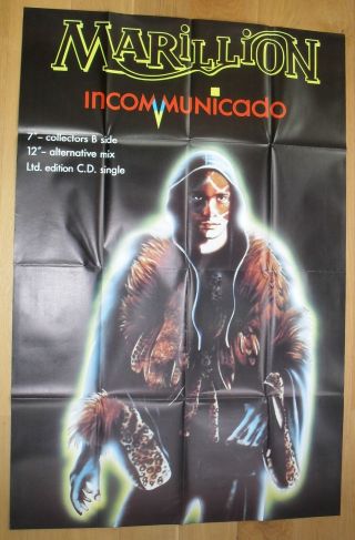 Marillion Incommunicado Uk Promo Poster 