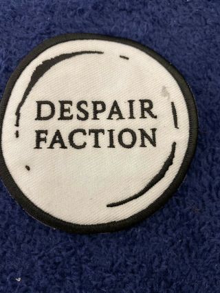 Official Afi The Despair Faction Fan Club Iron Sew On Patch Blaqk Audio Xtrmst