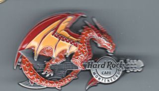 Hard Rock Cafe Pin: Montenegro 3d Dragon Le200