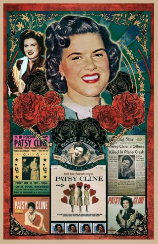 2 - For - 1 This Patsy Cline Poster And Get Another Poster From Our Store