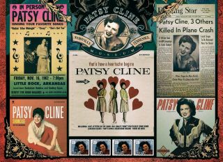 2 - for - 1 this Patsy Cline poster and get another poster from our store 3