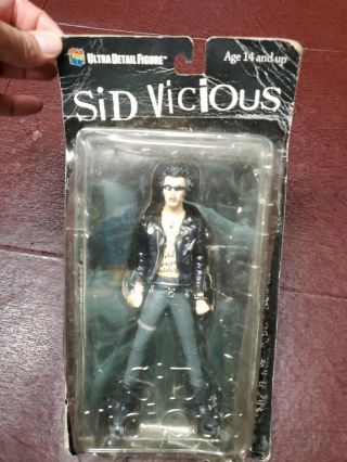 Medicom Toy Sid Vicious Ultra Detail Figure Sex Pistols,  Made In Japan