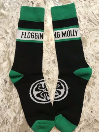Flogging Molly Punk Rock/skater Socks.  Calf Length Socks.