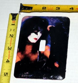 Kiss Band Paul Stanley Reunion Tour Custom Metal Light Switch Cover Plate 1996
