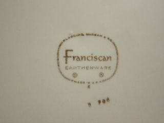 Pair (2) Vintage Franciscan Desert Rose Dinner Plates Gladding McBean USA 4