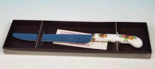 Royal Albert Old Country Roses Cake Knife With Stainless Blade