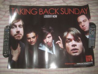 Taking Back Sunday - (louder Now) - 1 Poster - 18x24 Inches - Nmint - Rare