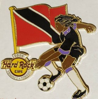 Hard Rock Cafe Trinidad Tobago Football World Cup 2006 Soccer Pin