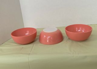 Vintage Hazel Atlas Platonite Pink Pastel Soup Cereal Bowl