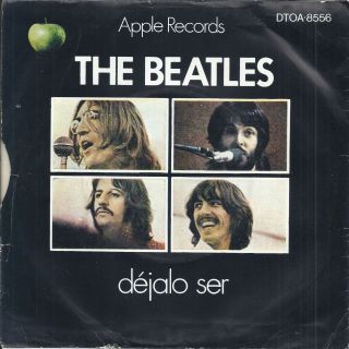 The Beatles Let It Be / You Know My Name - Single 7 " Industria Argentina - 1970