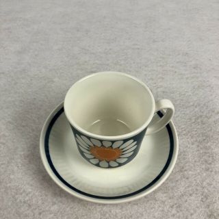 Figgjo Flint Turi Design Daisy cup and saucer Made in Norway 3