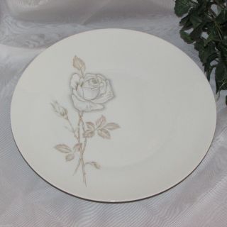 Rosenthal Classic Rose Vintage Dinner Plate 10 3/8 " Germany Gold Brown China