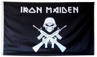 Iron Maiden A Matter Of Life And Death Flag Banner Garage Wall 3x5 Ft Man Cave