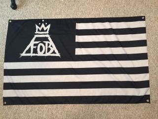 Fall Out Boy Flag Banner American Beauty/american Psycho Limited 2015