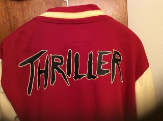 Michael Jackson Thriller THIS IS IT Tour Limited Edition Jacket Size XL 4