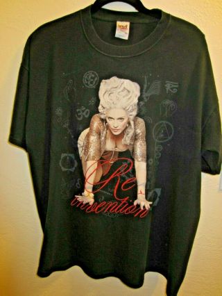 Madonna Reinvention Tour Concert Tee Shirt Size Xl