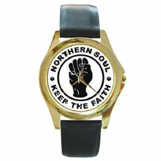 Northern Soul Keep The Faith Retro Wristwatch Gift Item