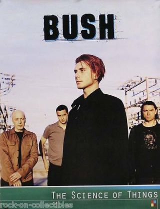 Bush 1999 Science Of Things Promo Poster