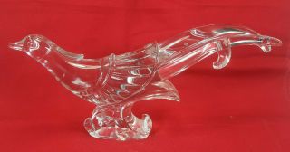 Art Deco Paden City Elegant Art Glass Chinese Pheasant Bird Figurine