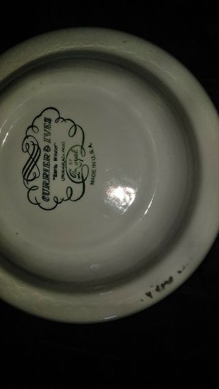 Vintage Royal Ironstone Currier and Ives 8 1/2 