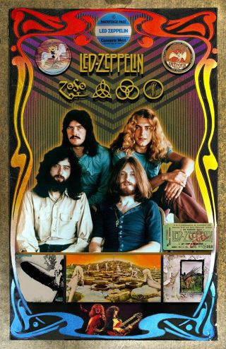Buy This Led Zeppelin Poster And Pick Another Poster From Our Store -