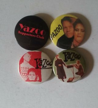 Yazoo Button Badges.  80 