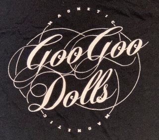 Goo Goo Dolls Magnetic 2014 Tour Concert T Tee Shirt Women’s Small