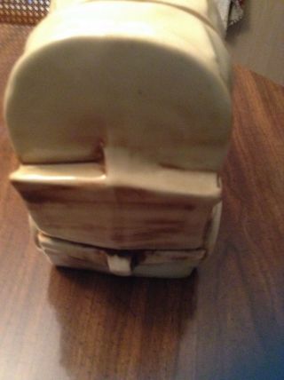 Vintage McCoy Pottery Covered Wagon Cookie Jar 1960 ' s;GUC 6