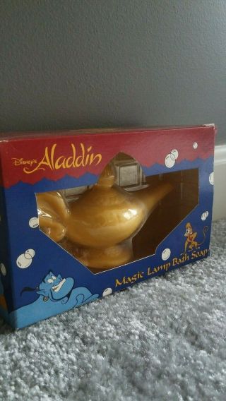 Aladdin Bar Soap In Shape Of A Lamp.