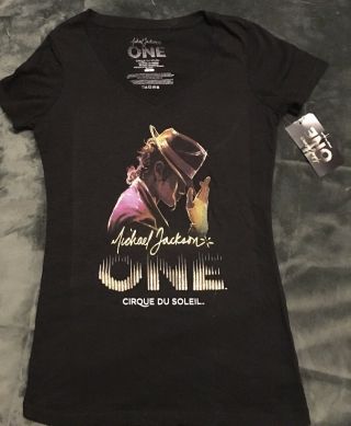 Micheal Jackson One Cirque Du Soleil T - Shirt With Tag Size Small