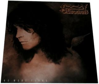 Ozzy Osbourne No More Tears 1991 Promo 12x12 Display Flat 2 Sided Epic