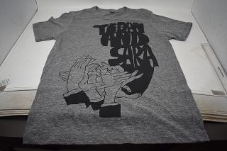 Official Tegan And Sara Shadow Puppets Gray Unisex Concert T - Shirt Size Small