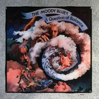The Moody Blues A Question Of Balance Coaster Custom Ceramic Tile