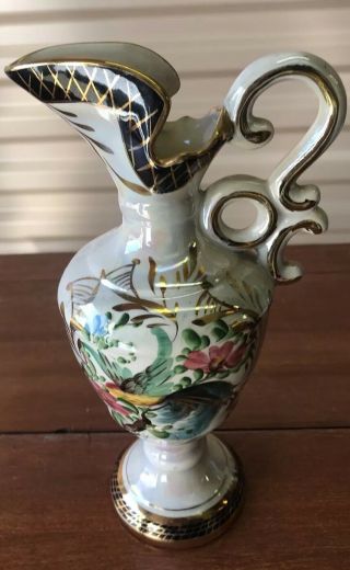 H.  Bequet Quaregnon 287 Vase/urn/pitcher Gold Gilt Belgium